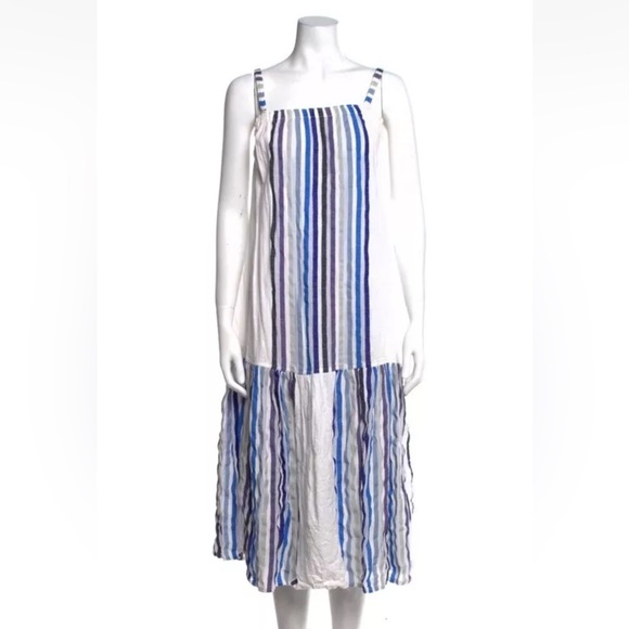 Lemlem Striped Candace Sleeveless Sun Dress - Picture 1 of 7